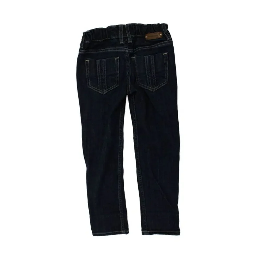 Burberry Children Childrens Boys Skinny Leg Jeans Blue Cotton Size 4